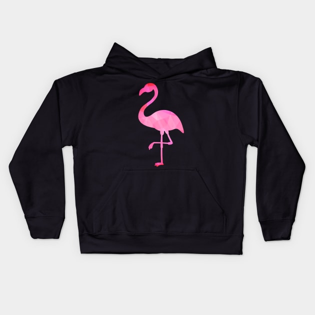 Flamingo Kids Hoodie by Morishasha